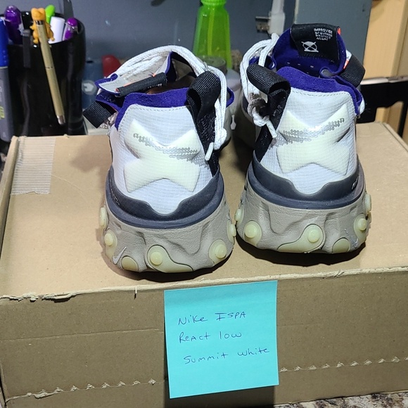 Nike ISPA react low summit white - Picture 4 of 8